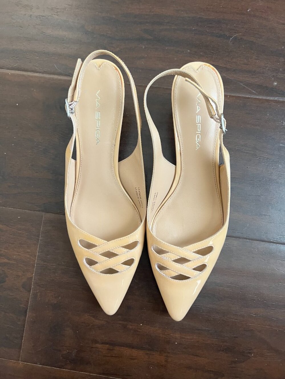 Via Spiga Kitten Heels Size 7.5 - Picture 5 of 6